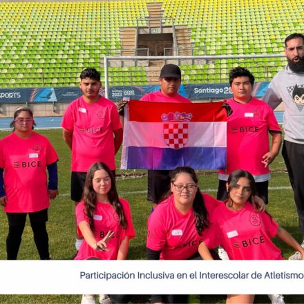 Participación Inclusiva en el Interescolar de Atletismo y Fútbol