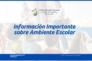 Informacion de Ambiente Escolar 1